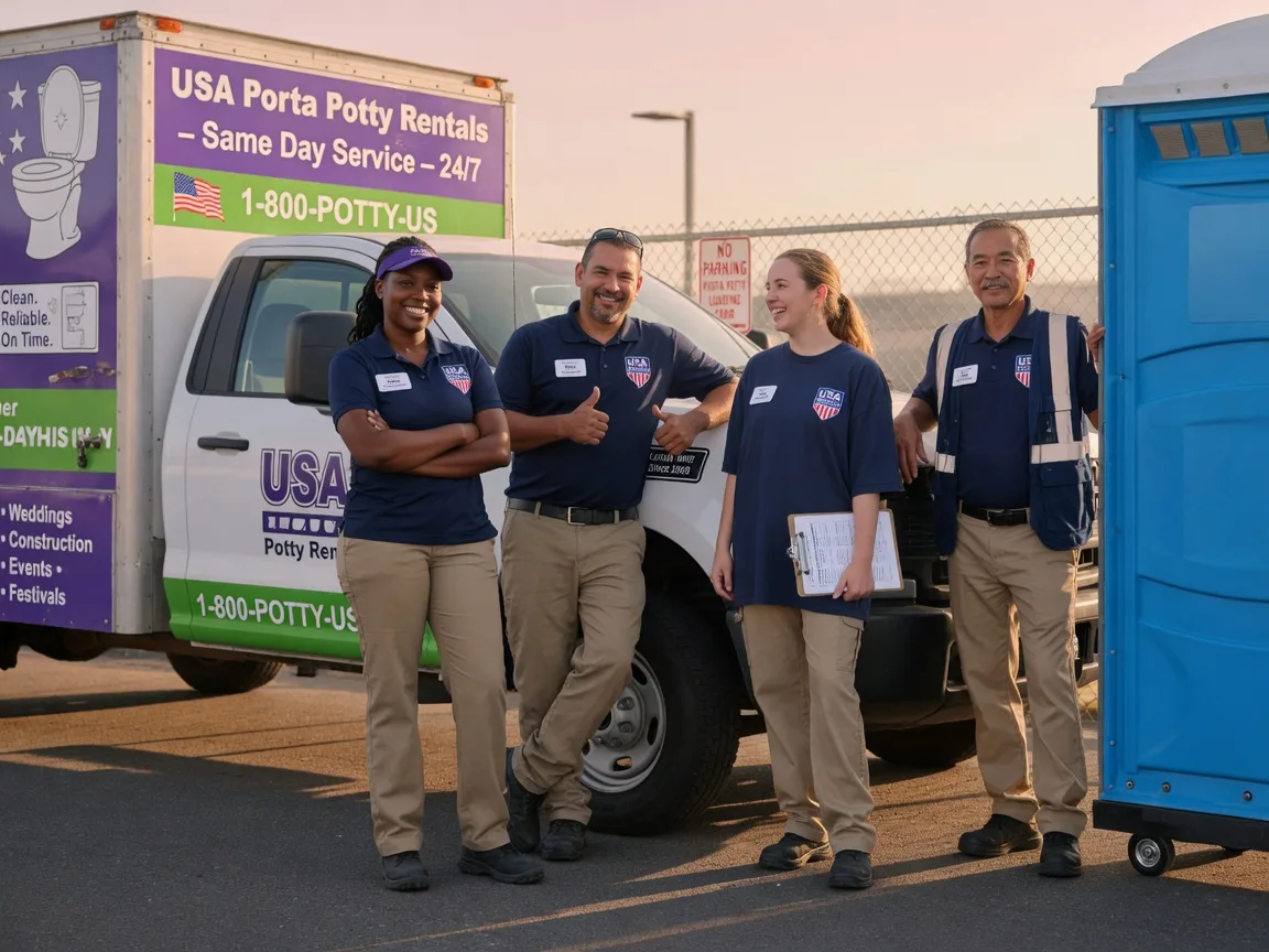 Porta Potty Rental company in Homeworth, OH
